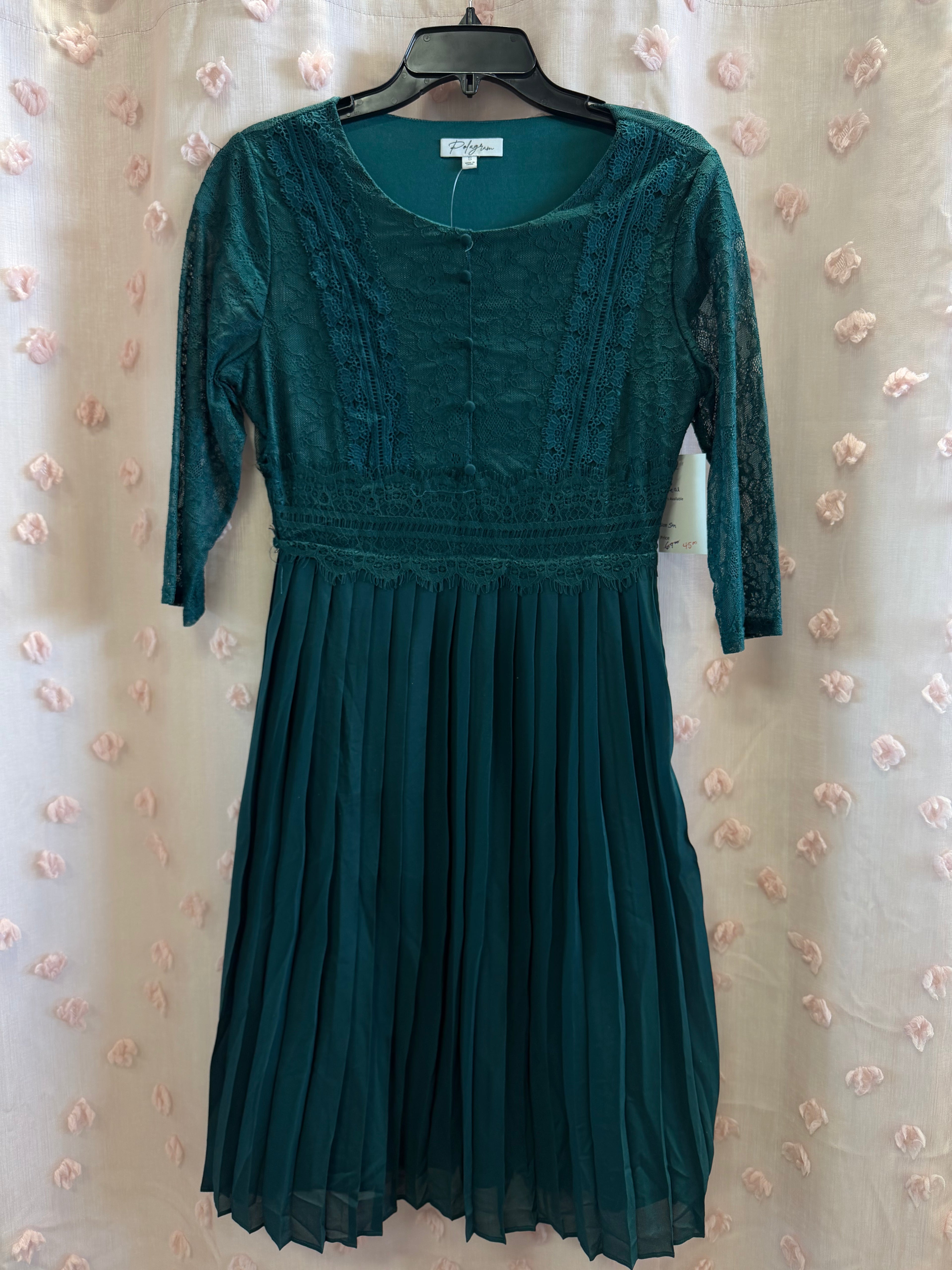 Eve Teal Midi Dress