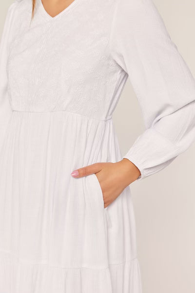 Leanna Modest Temple Dress
