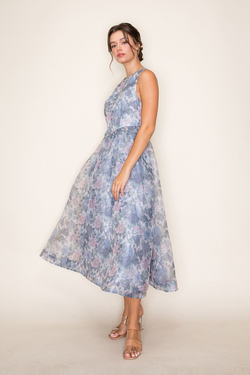 Shantel Midi in Blue