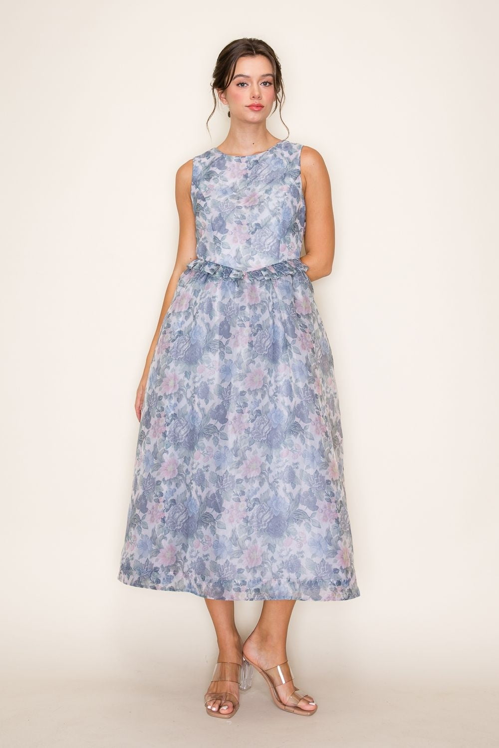 Shantel Midi in Blue