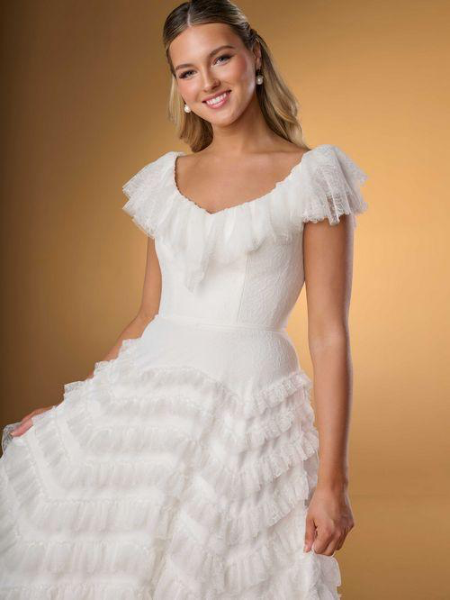 28261 Modest Wedding Dress