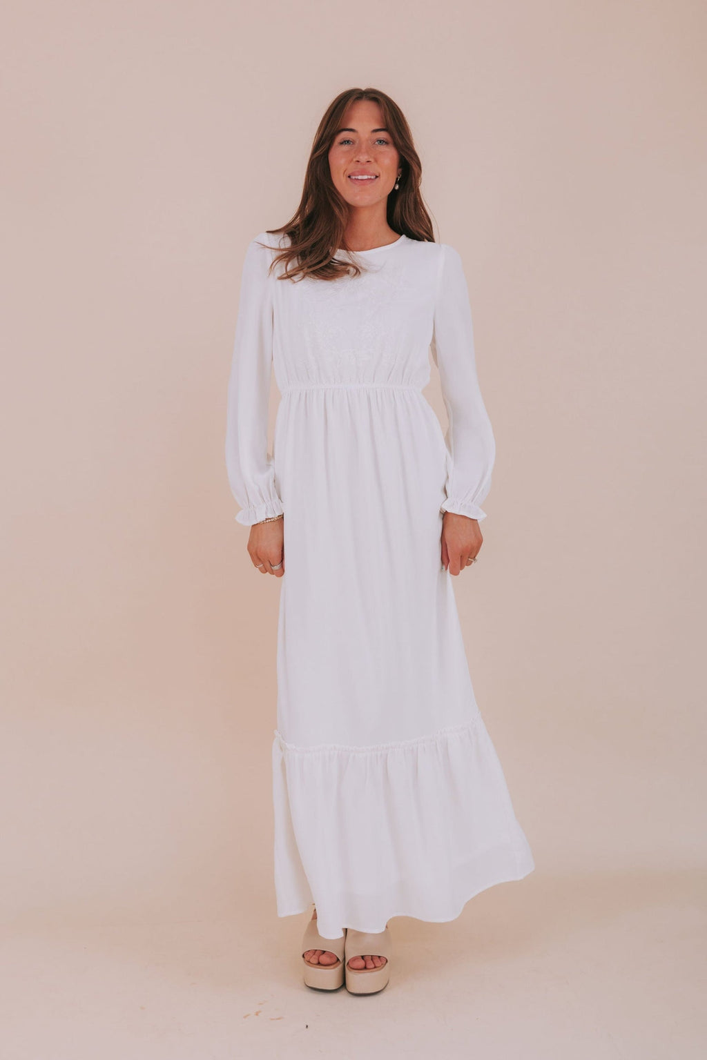 Phyllis Modest Temple Dress