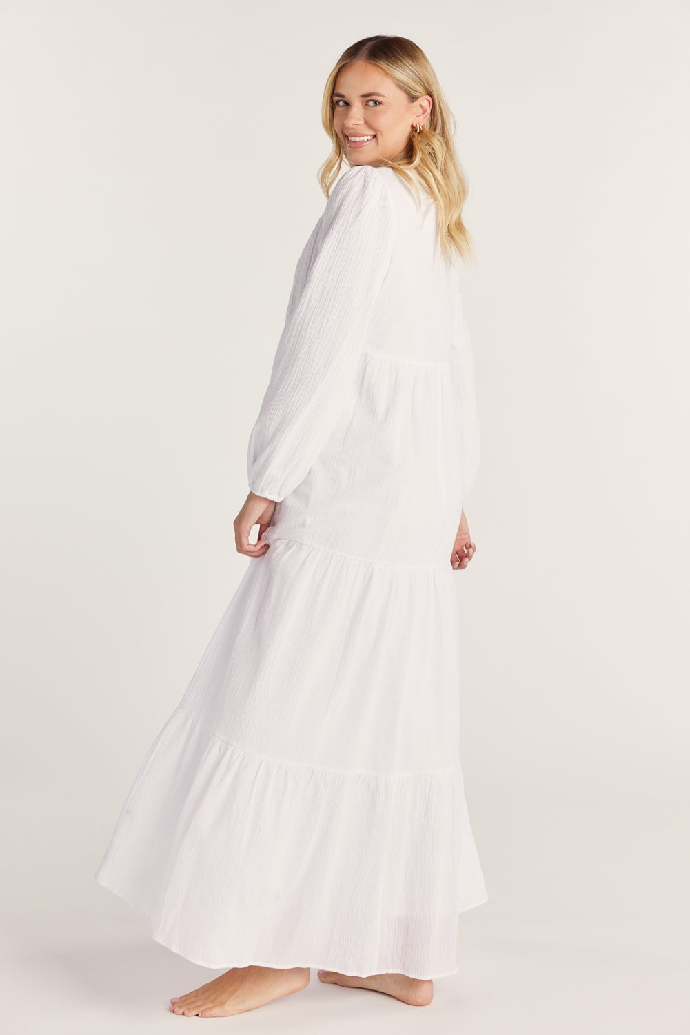 Mercedes Modest Temple Dress