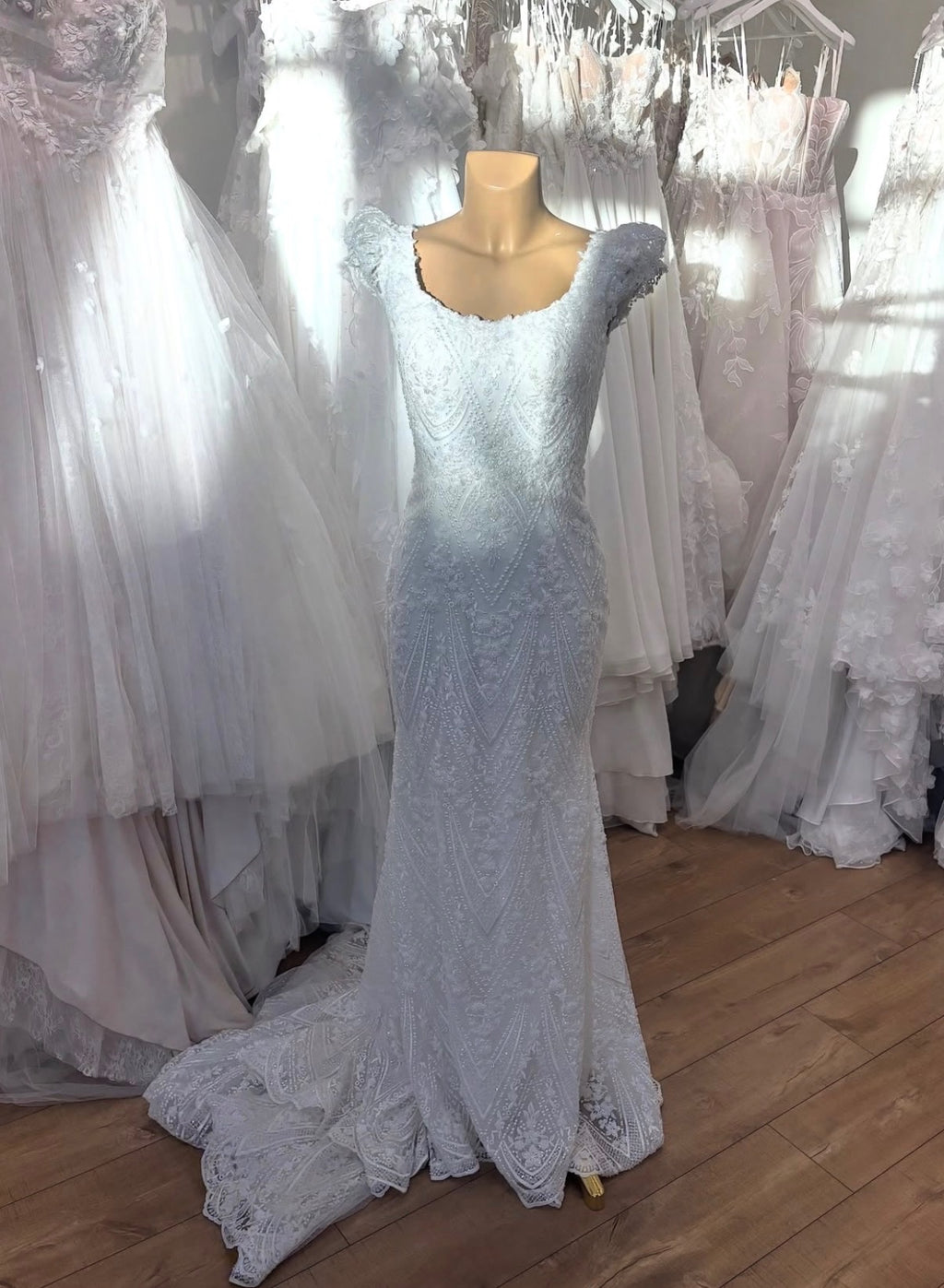 Paris Modest Wedding Dress