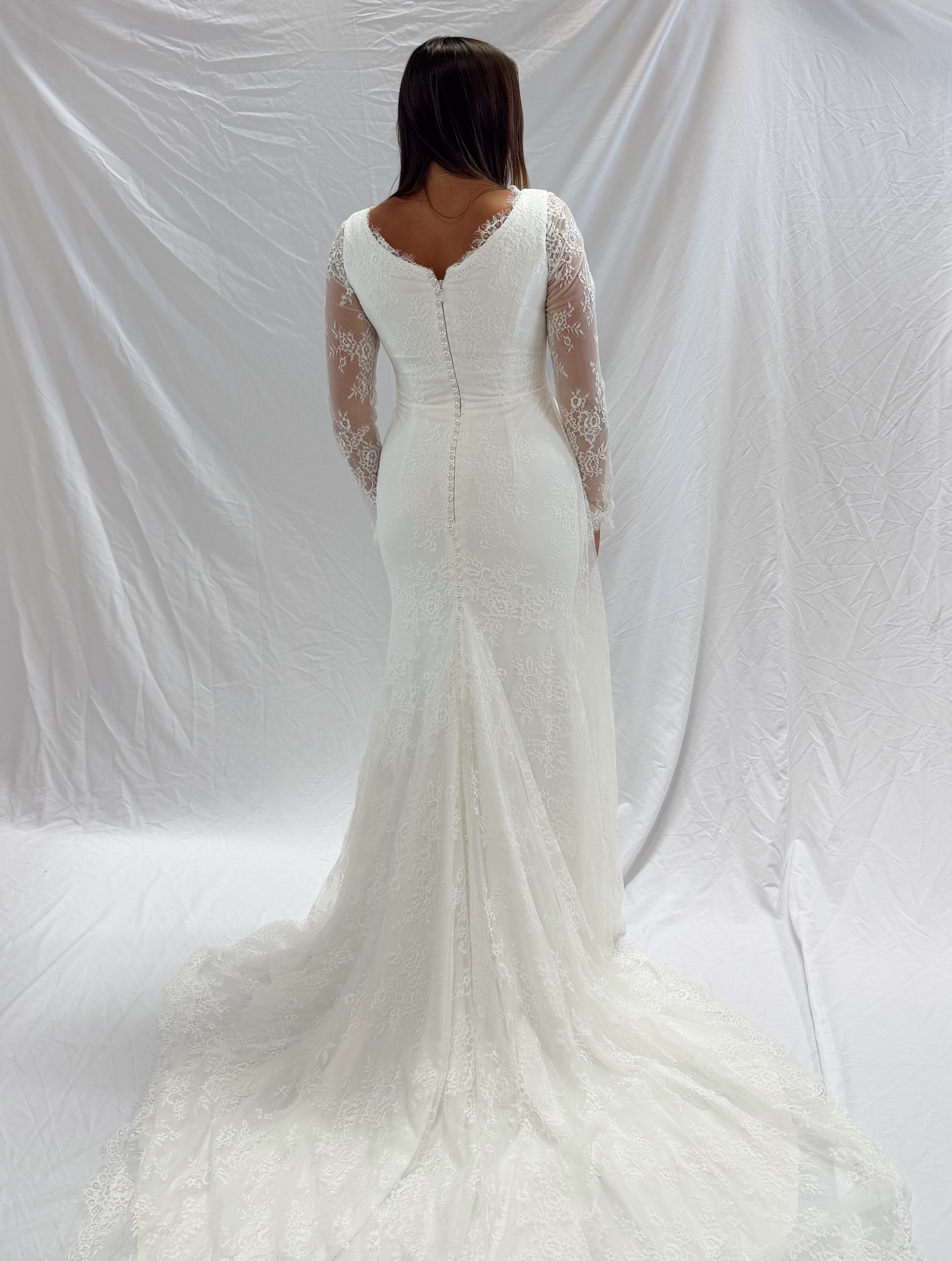 T2689Z Modest Wedding Dress