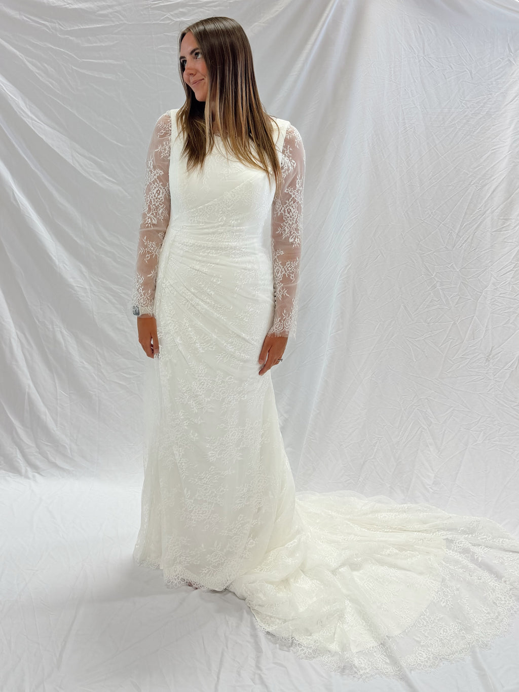 T2689Z Modest Wedding Dress