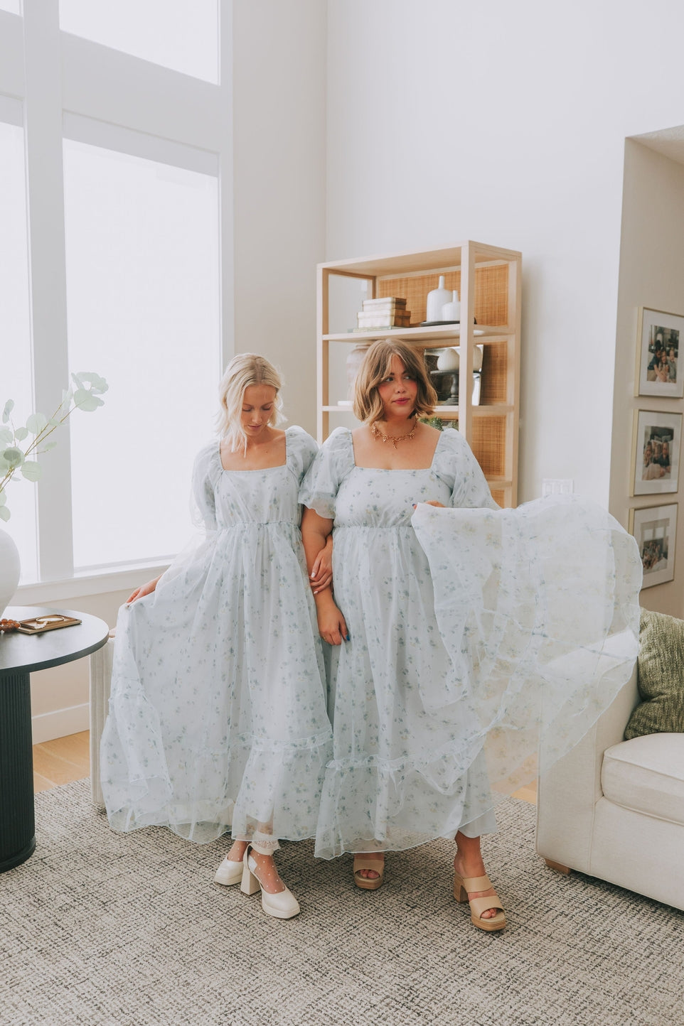 Hadley Modest Maxi in Cloud Blue
