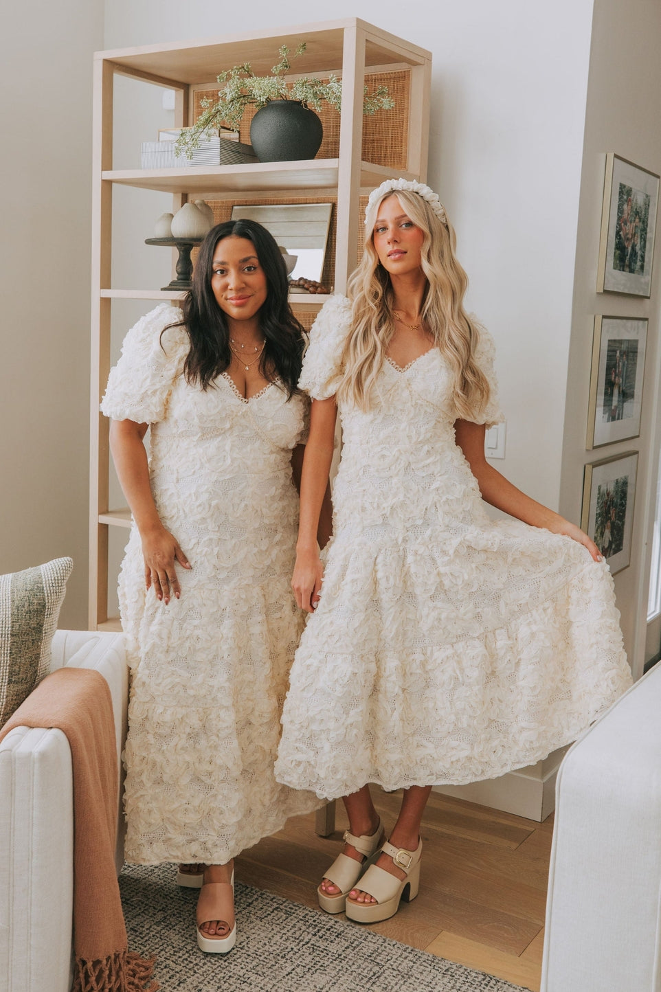 Winnie Modest Maxi in Ivory