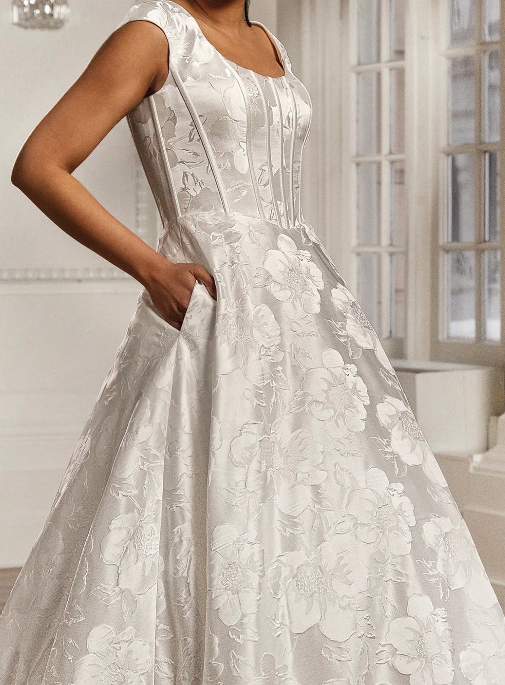 Aelia Modest Wedding Dress