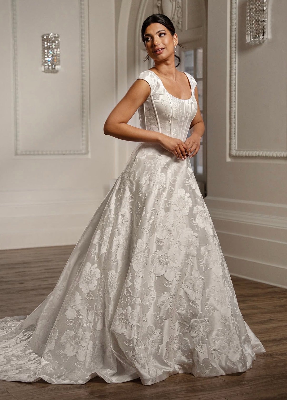 Aelia Modest Wedding Dress