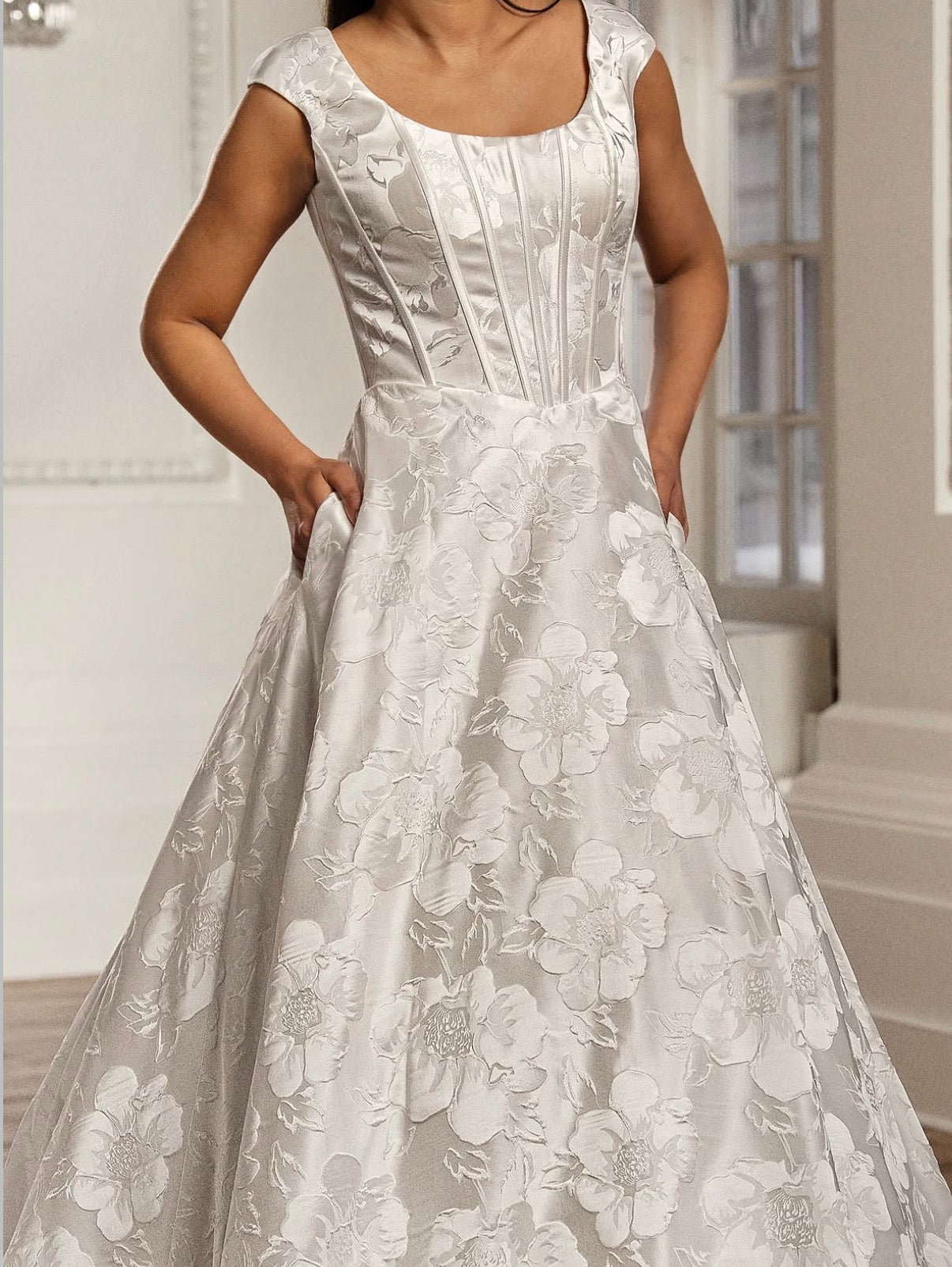 Aelia Modest Wedding Dress