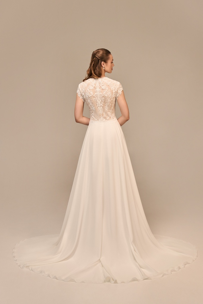 8385 Modest Wedding Dress