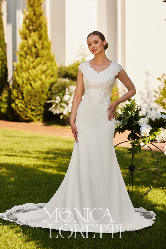 8340 Modest Wedding Dress