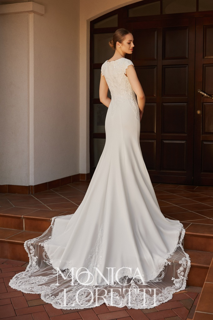 8340 Modest Wedding Dress