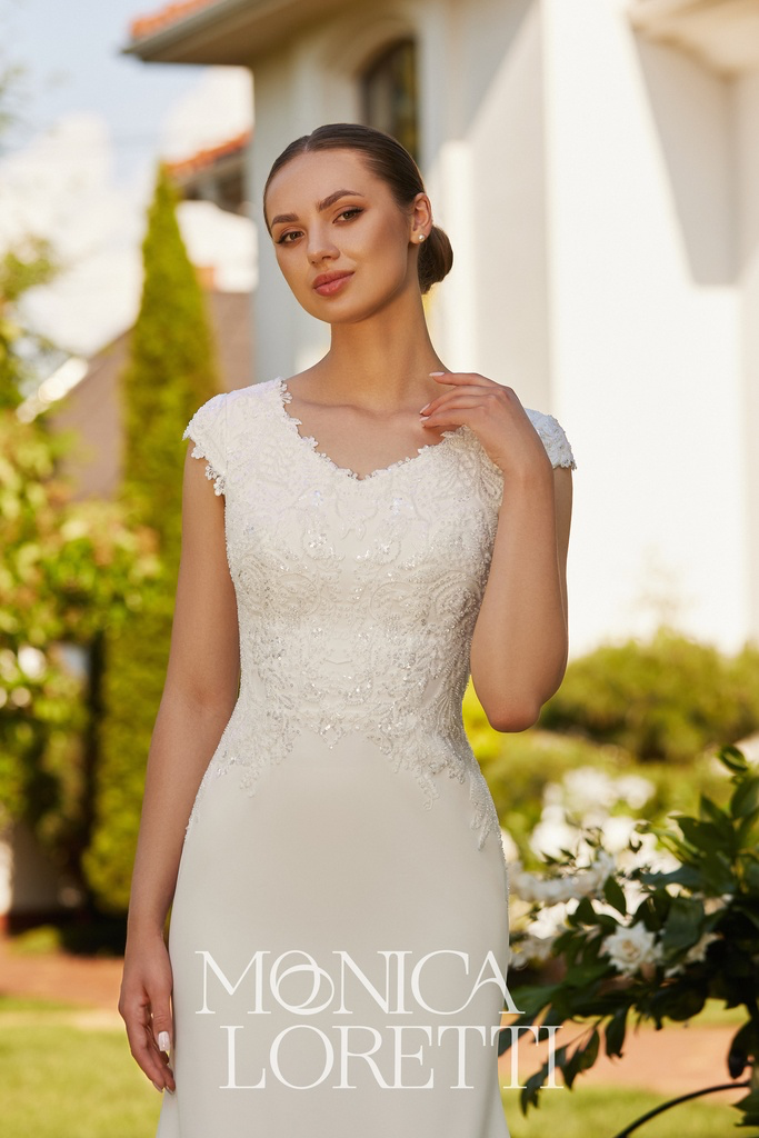 8340 Modest Wedding Dress