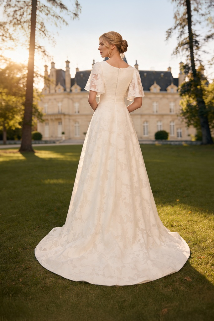 8388 Modest Wedding Dress
