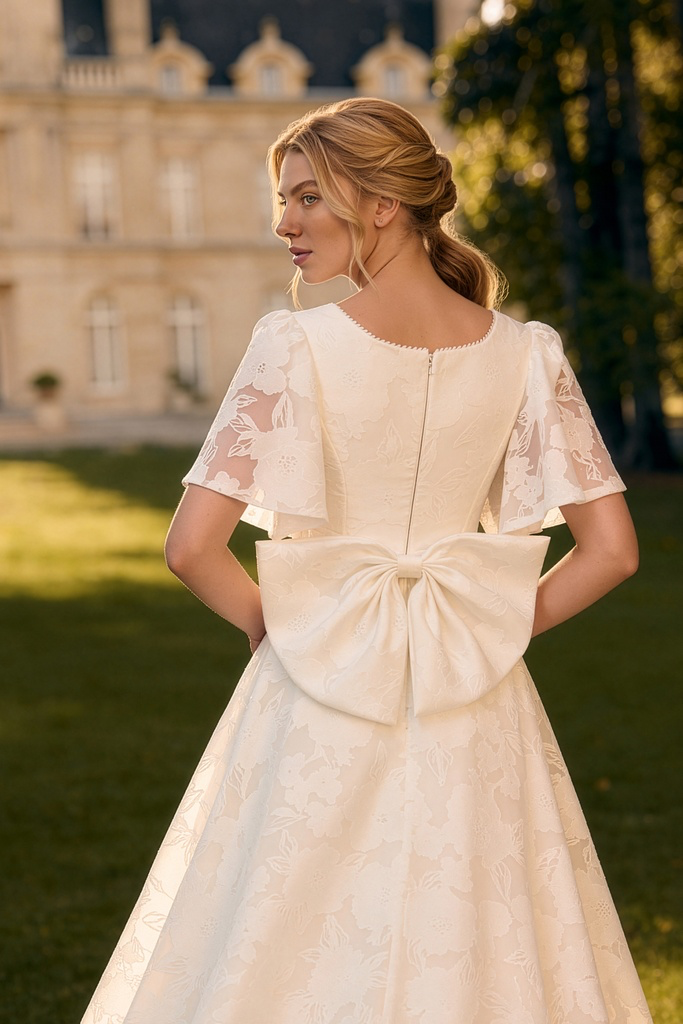 8388 Modest Wedding Dress