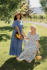 Taylor Modest Maxi in Colony Blue