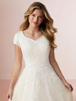 28131 Modest Wedding Dress