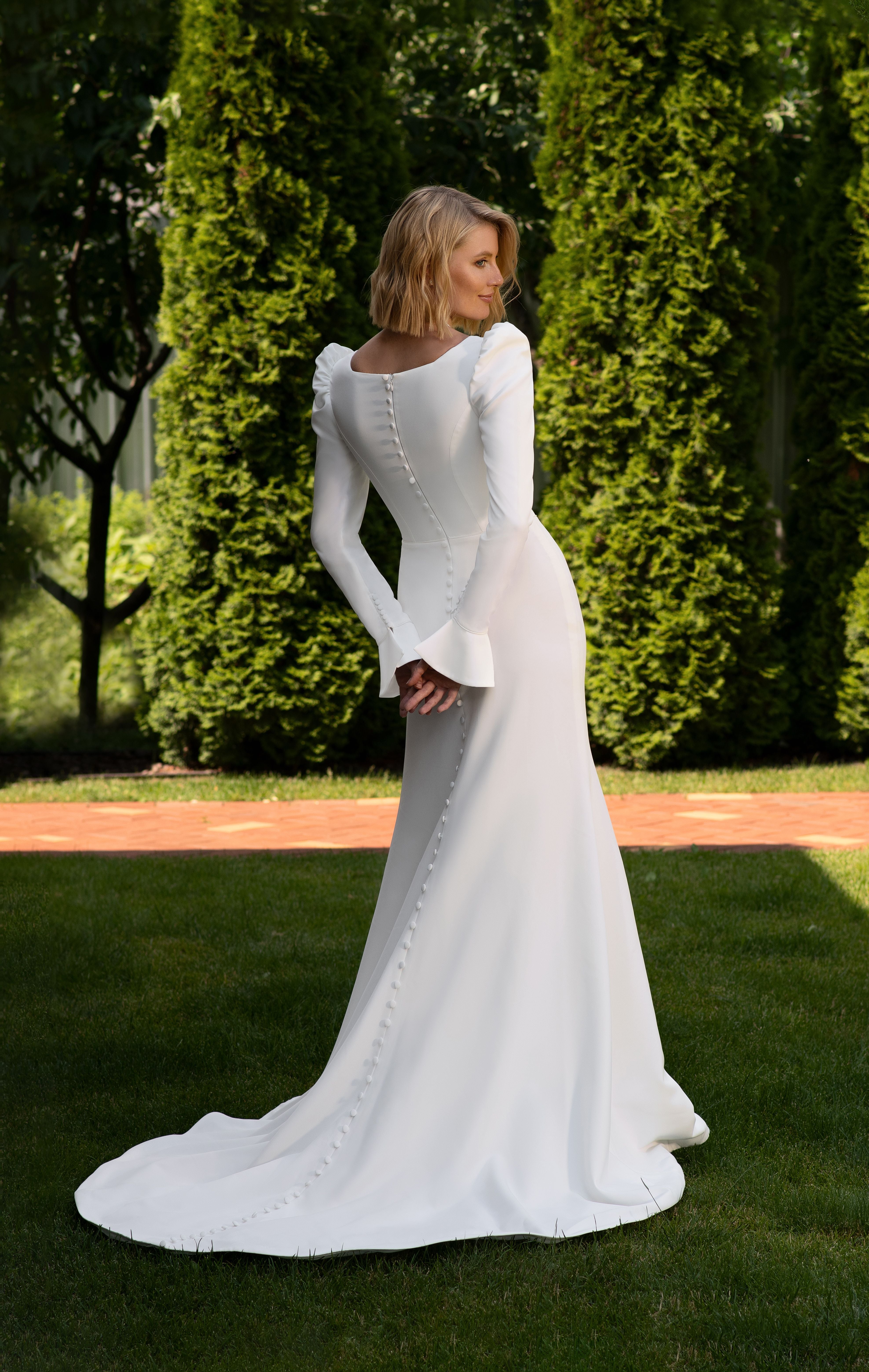 8305 Modest Wedding Dress