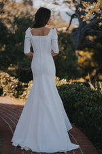 M718 Modest Wedding Dress