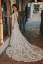 M719 Modest Wedding Dress