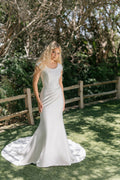 M785A Modest Wedding Dress