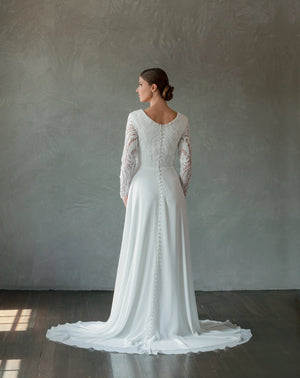 Abigail Modest Wedding Dress