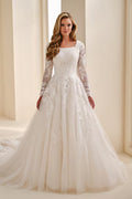 MOD346 Modest Wedding Dress