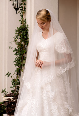 8309 Modest Wedding Dress