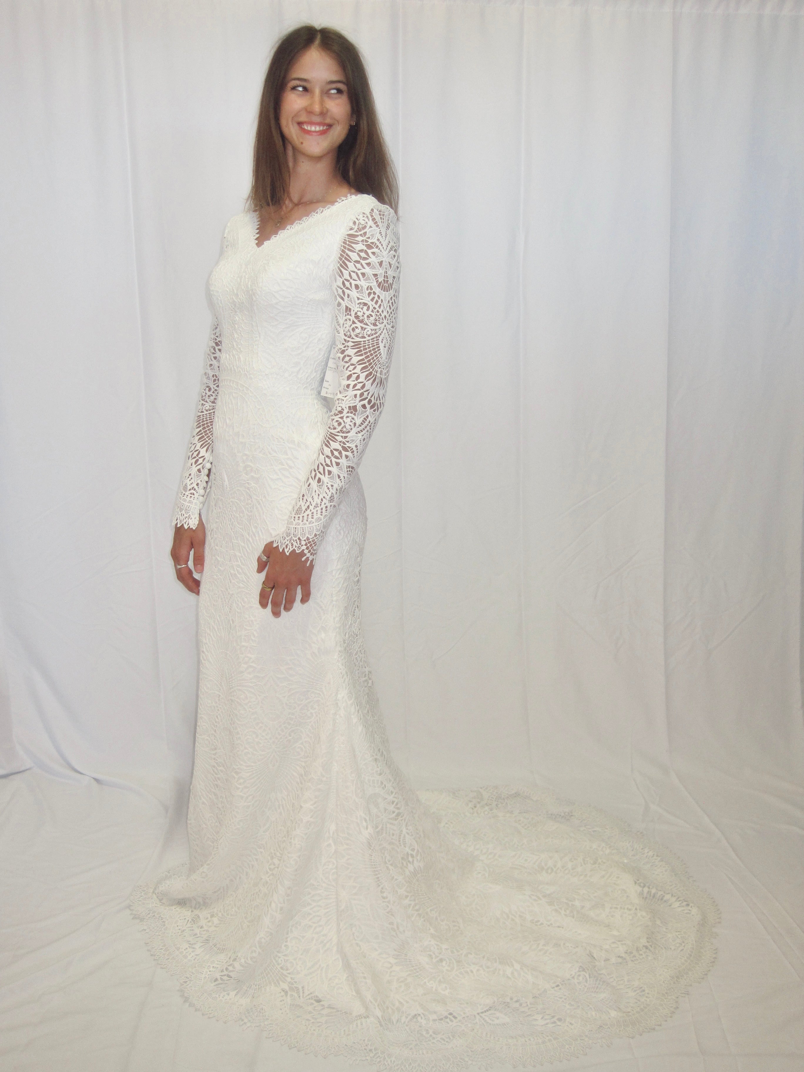 Marley T2183Z Modest Wedding dress