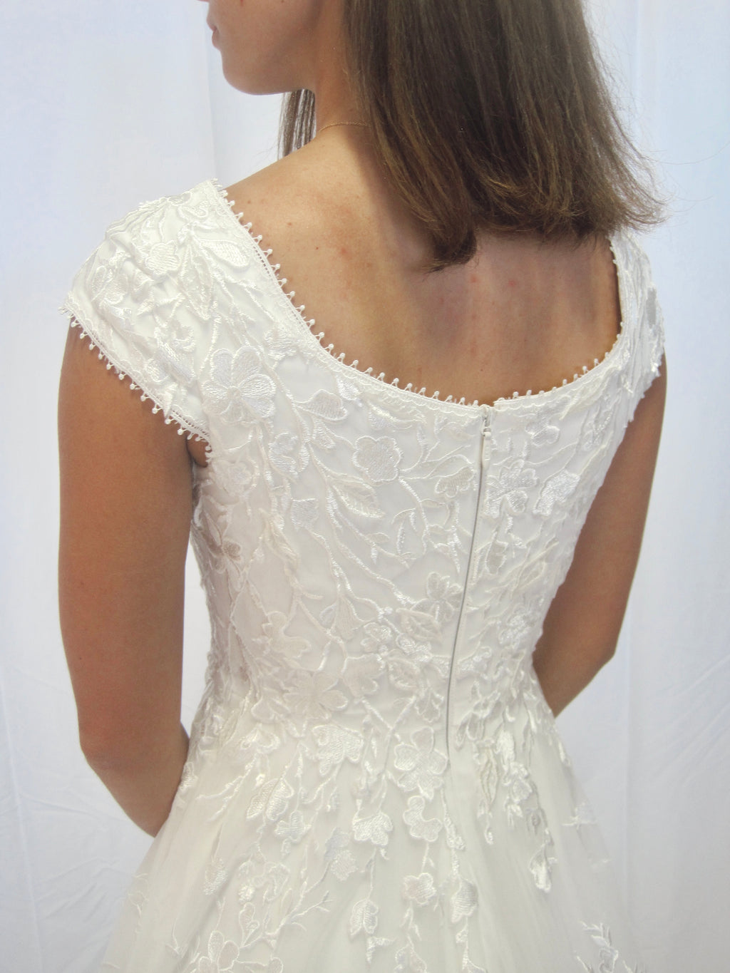 T2366Z Modest Wedding Dress