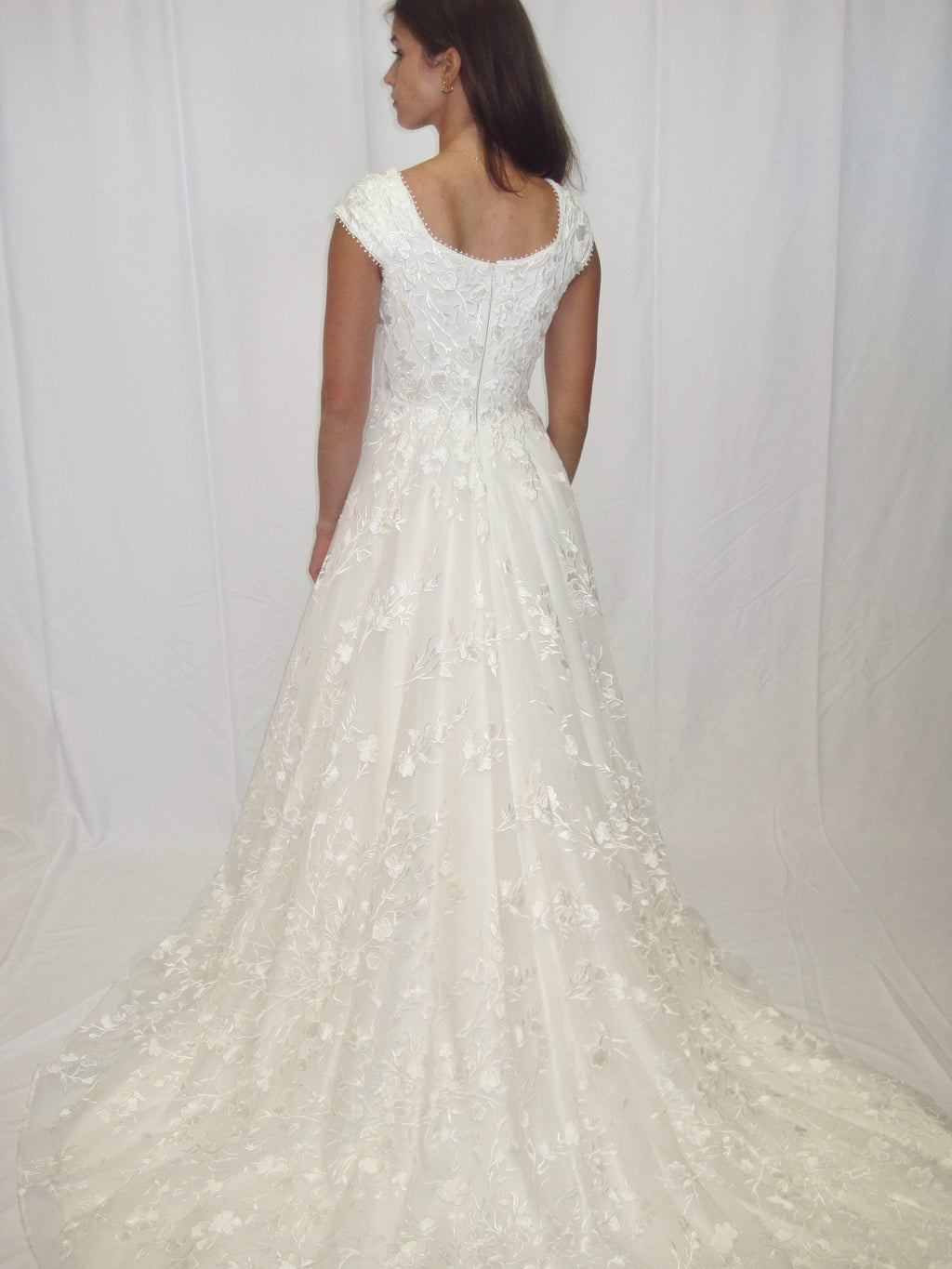 T2366Z Modest Wedding Dress
