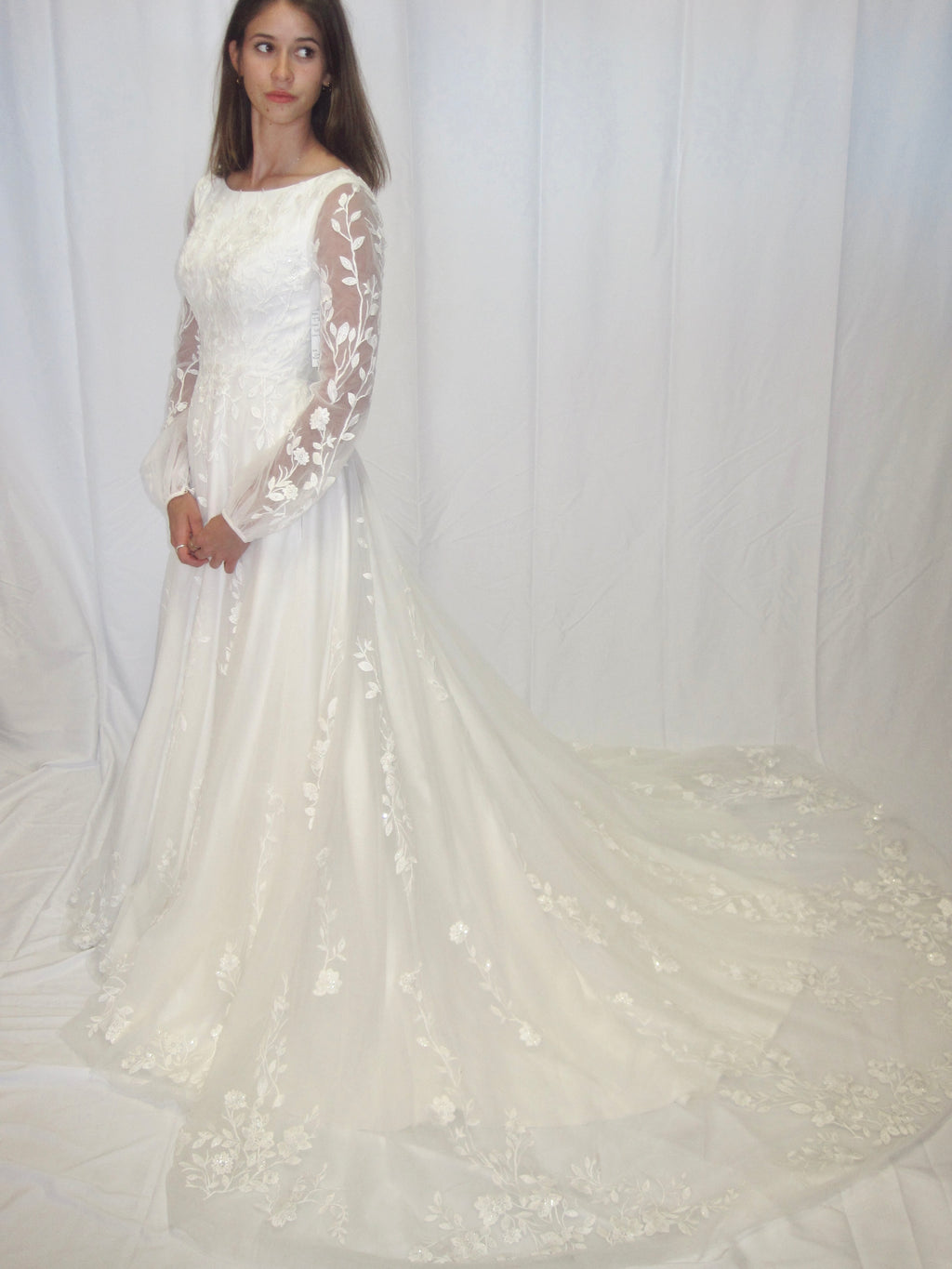 T2489Z Modest Wedding Dress