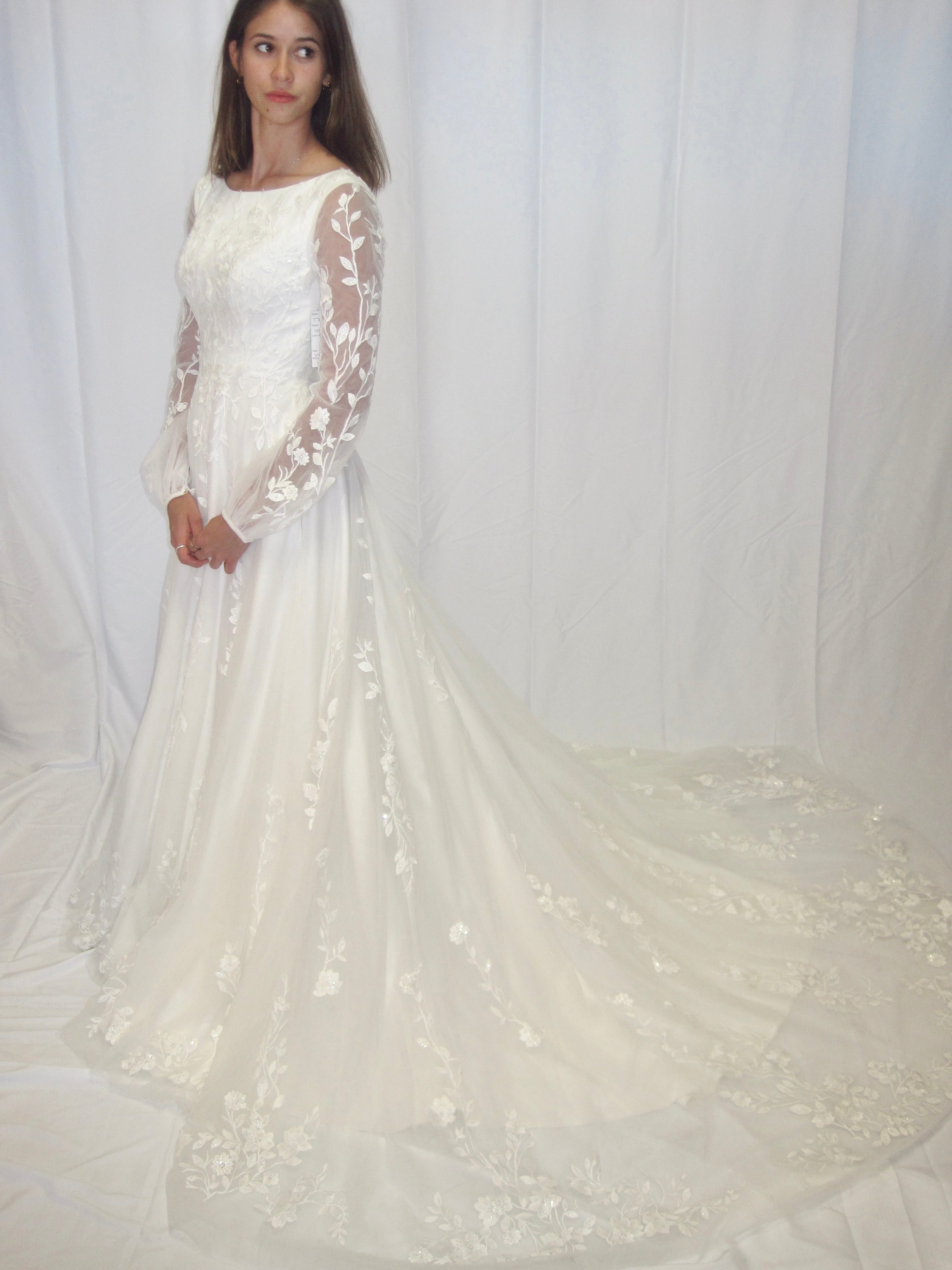 T2489Z Modest Wedding Dress