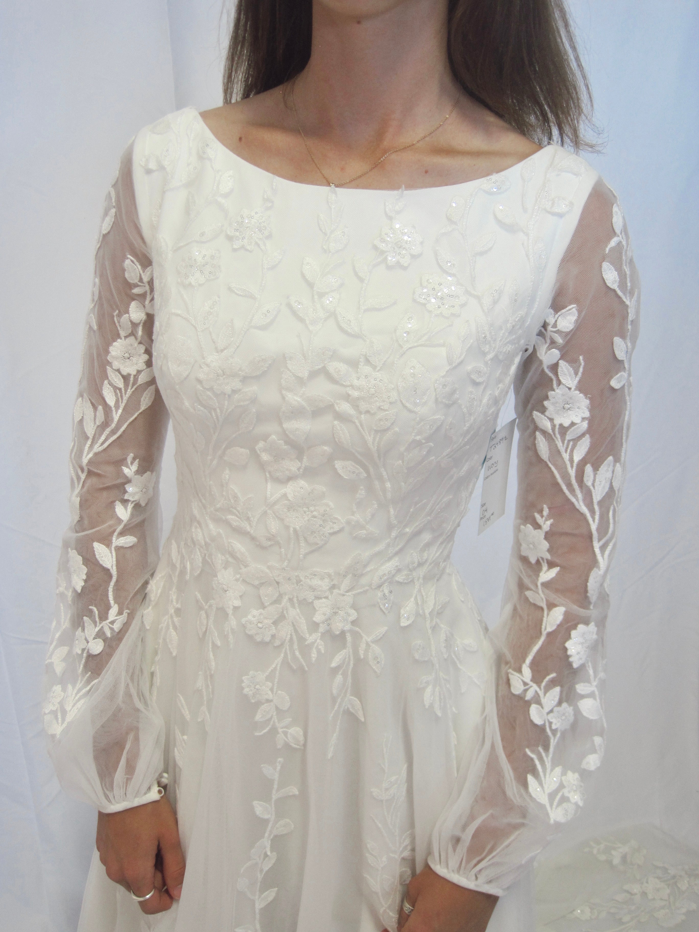 T2489Z Modest Wedding Dress