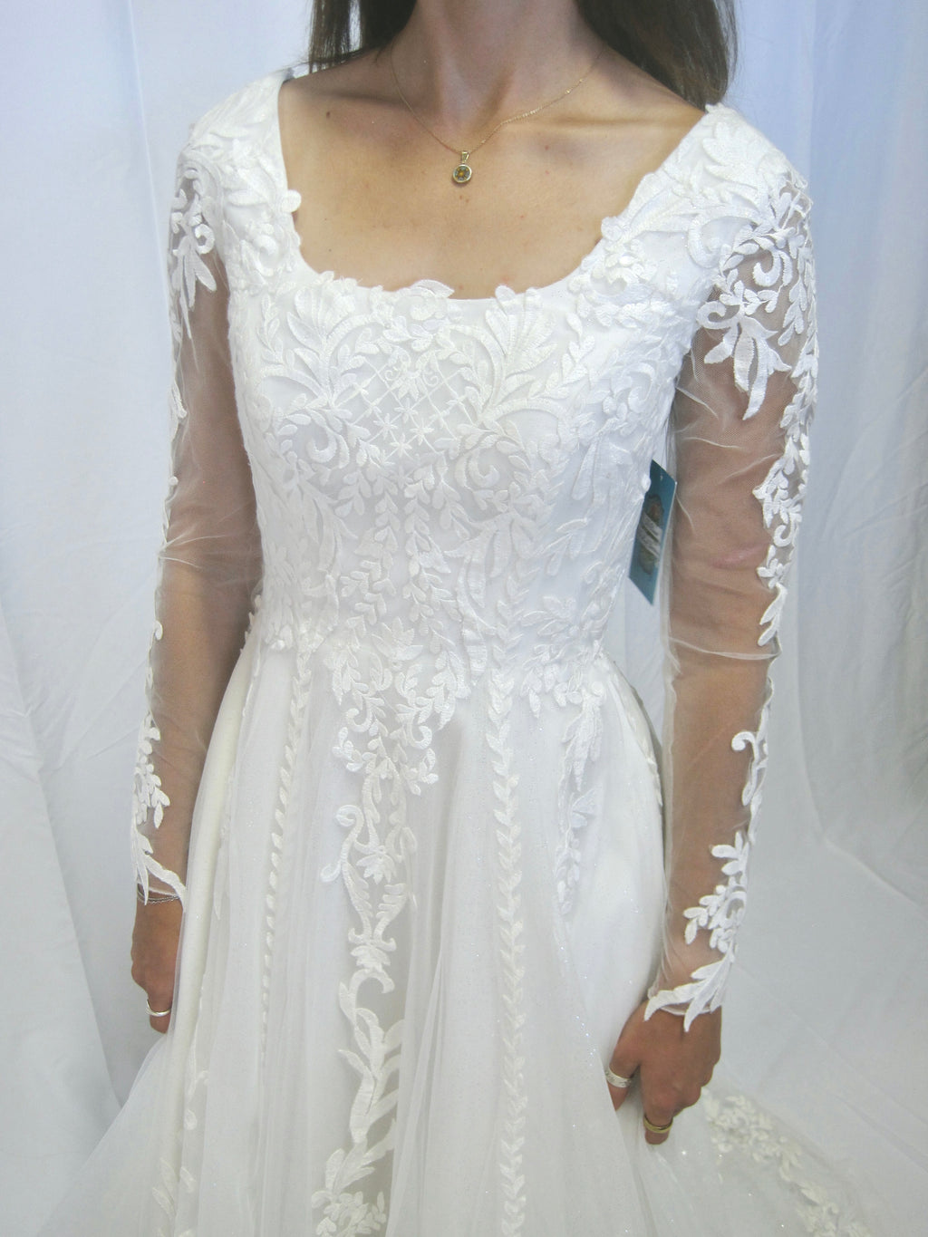 T2490Z Modest Wedding Dress