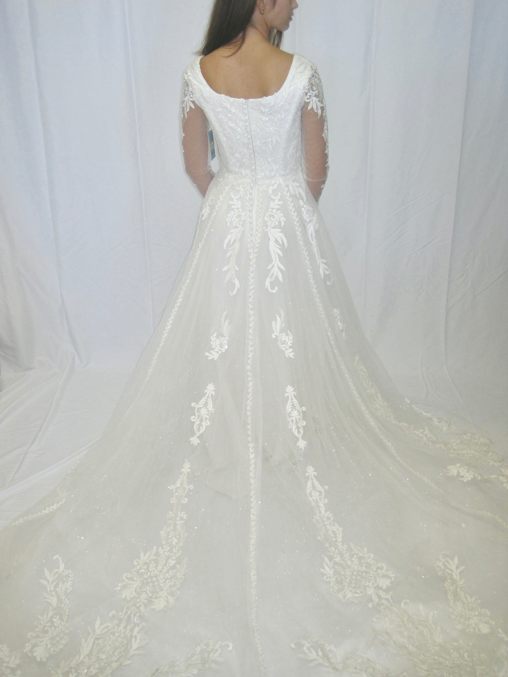 T2490Z Modest Wedding Dress