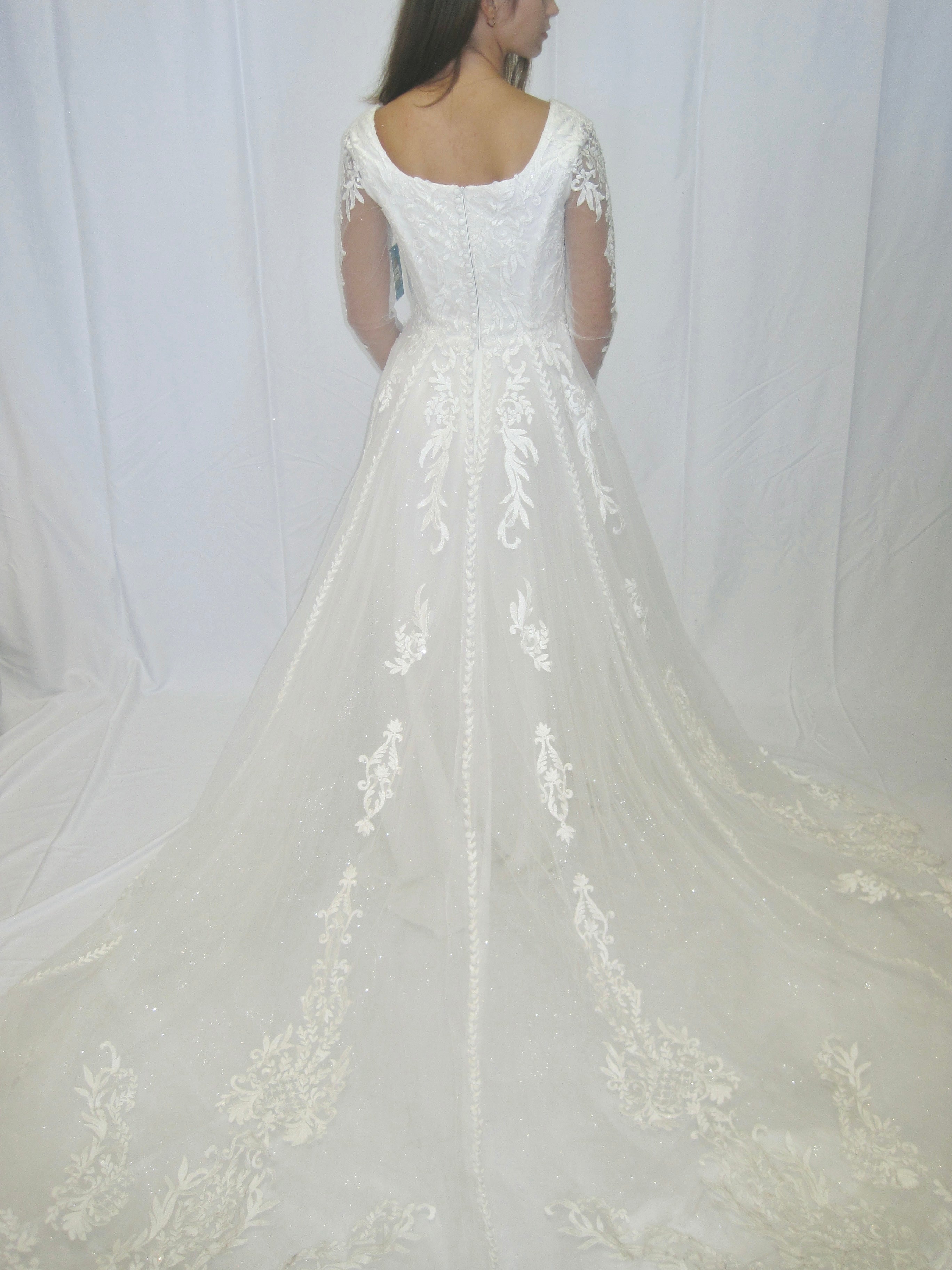 T2490Z Modest Wedding Dress