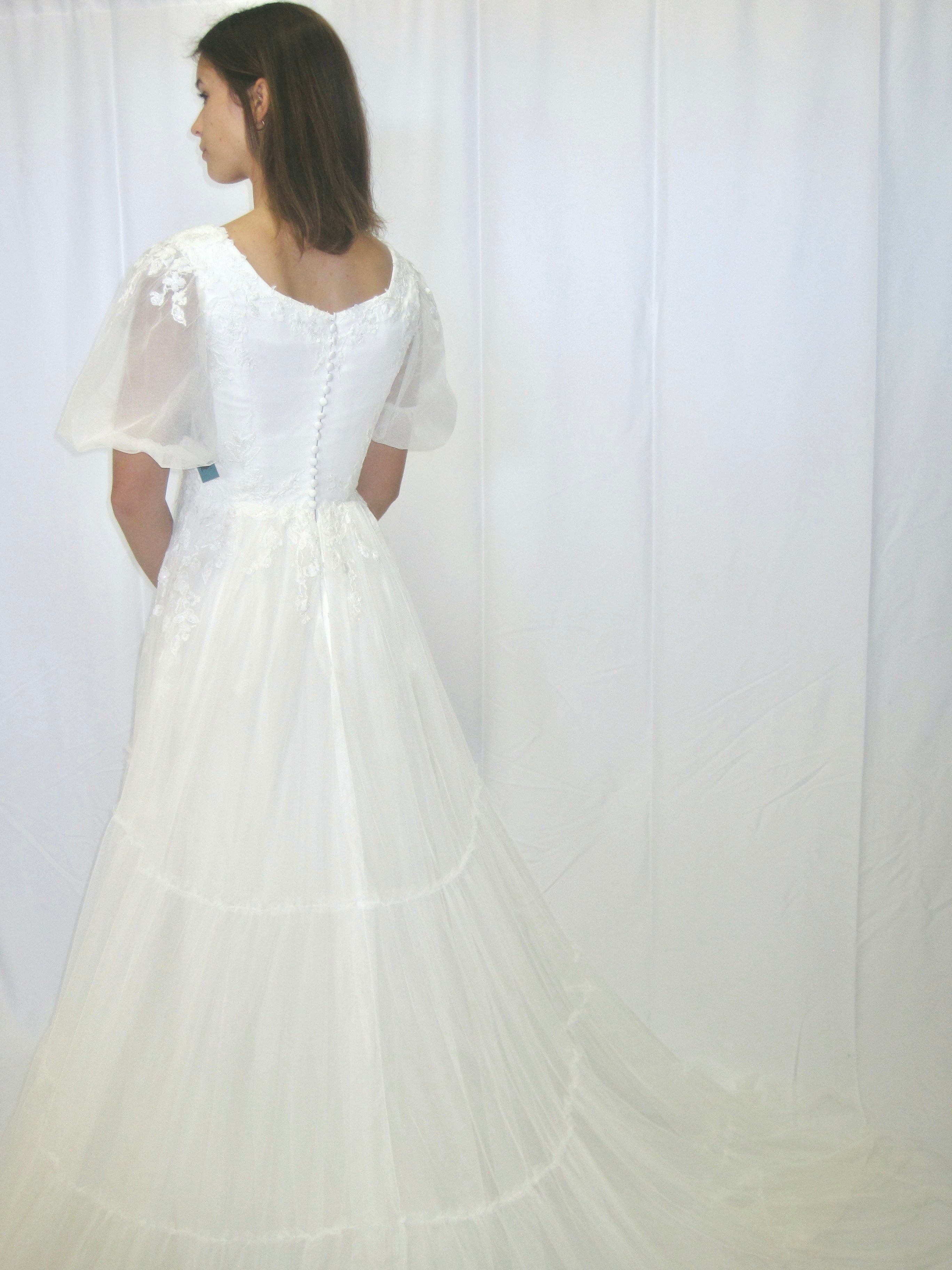 T2495Z Modest Wedding Dress