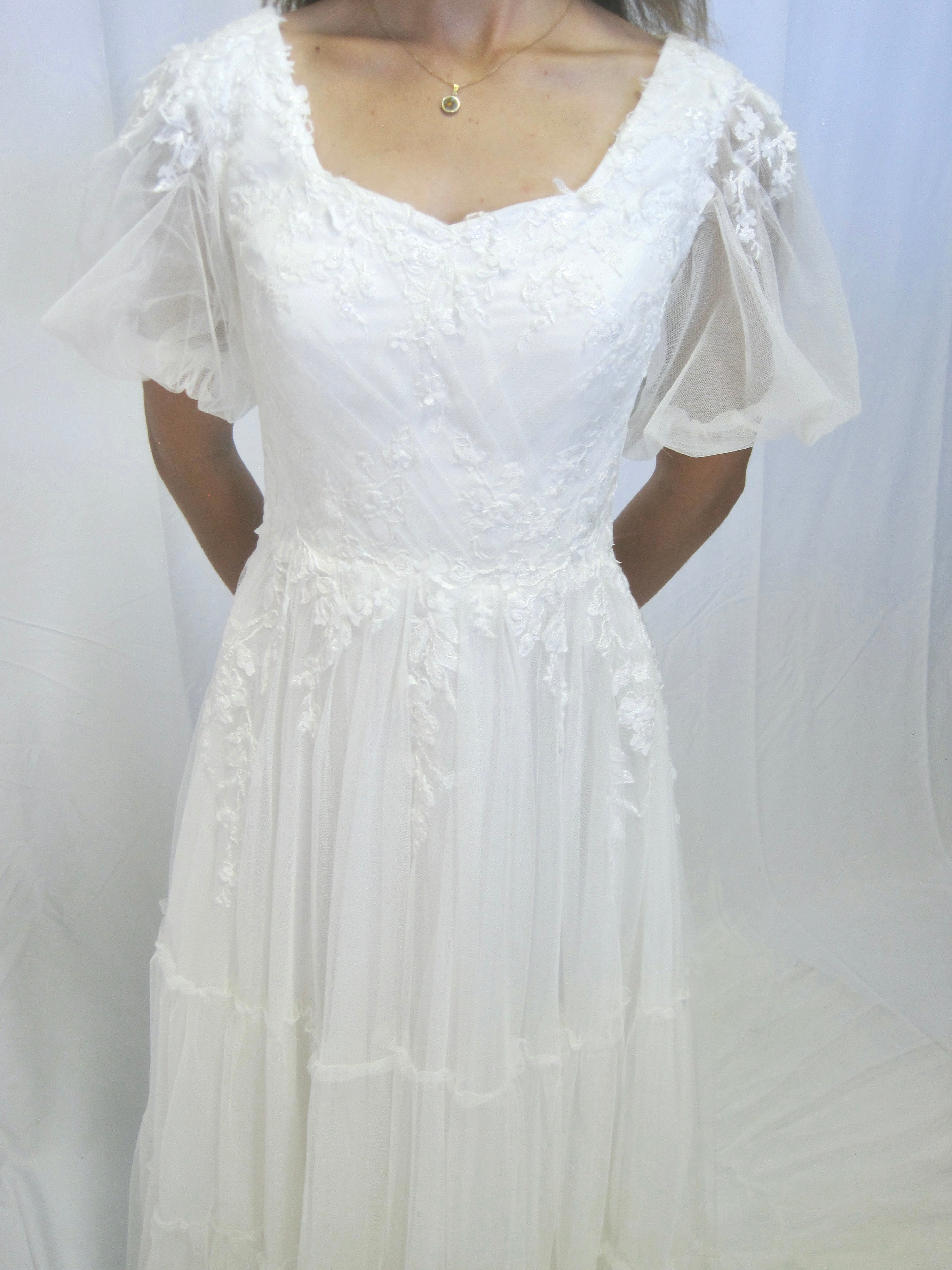 T2495Z Modest Wedding Dress