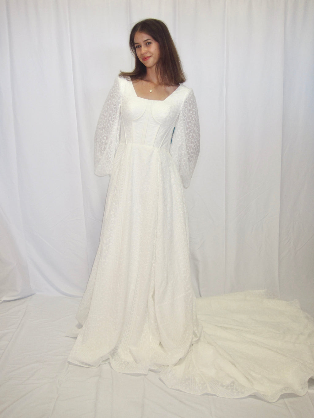 T2499Z Modest Wedding Dress