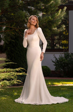 8306  Modest Wedding Dress