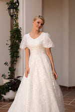 8309 Modest Wedding Dress