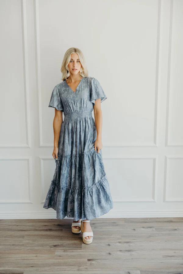 Eden Modest Maxi in Sky Whisper