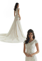 Nia 30168 Modest Wedding Dress