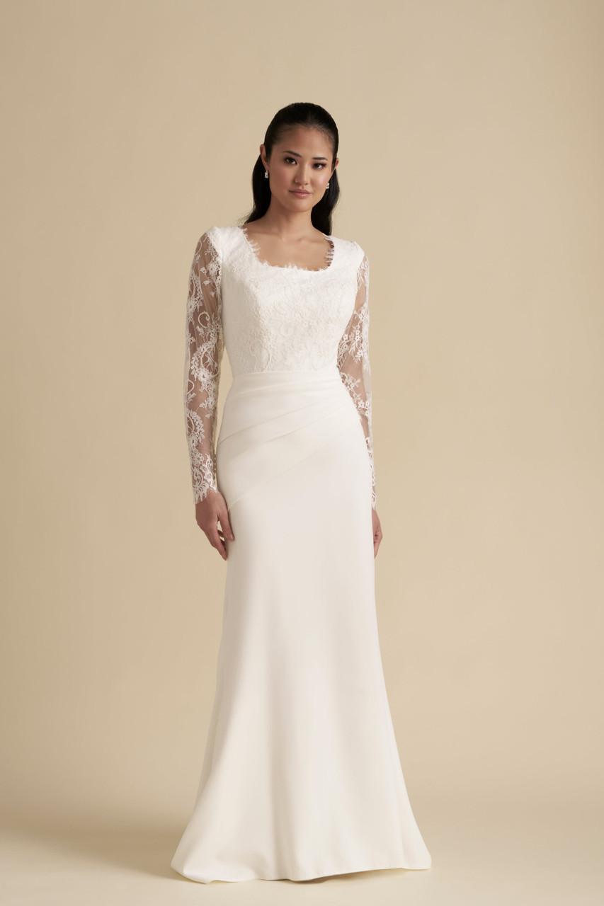 M778 Modest Wedding Dress