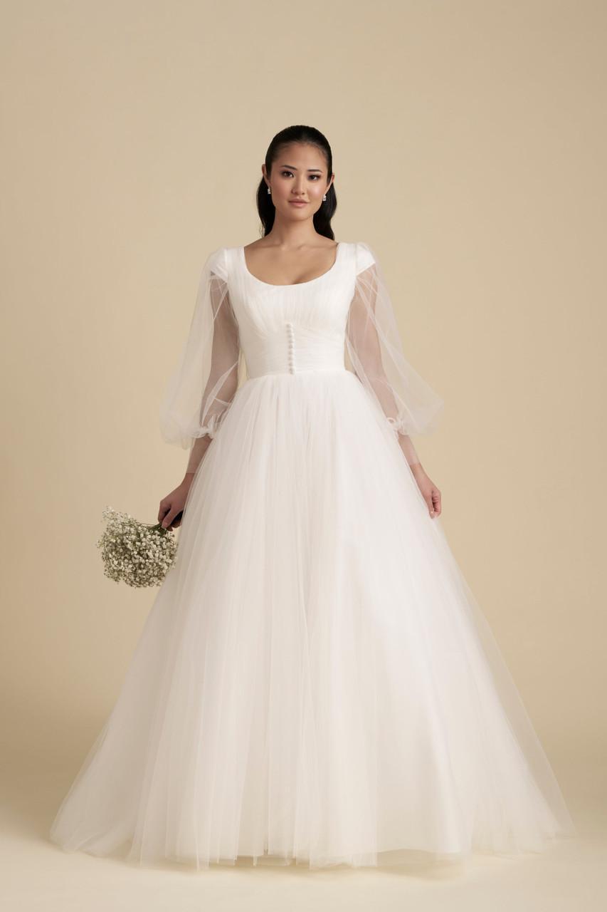 M776 Modest Wedding Dress