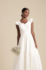 M773 Modest Wedding Dress