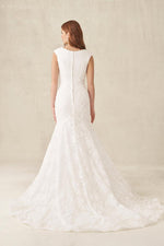 M784 Modest Wedding Dress